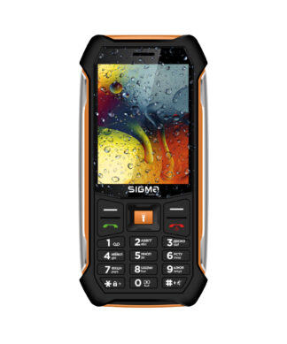 Мобільний телефон Sigma X-style 323 RAIN IP54, 3,2", 3000 мА·год, IP54, чорний