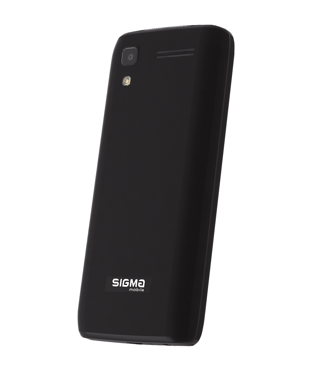 Мобільний телефон Sigma X-style 34 NRG TYPE-C, 2,4", 4050 мА·год, чорний — фото 4