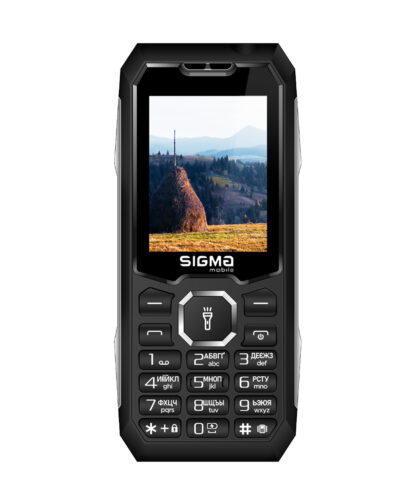 Мобільний телефон Sigma X-style 341 BRO TYPE-C, 2,4", 4050 мА·год, чорний