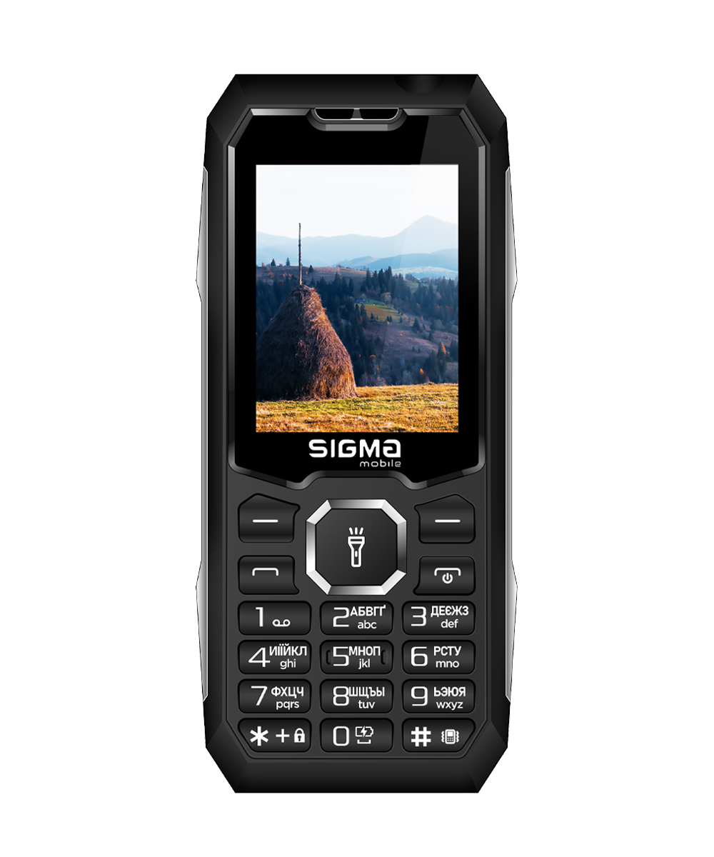 Мобільний телефон Sigma X-style 341 BRO TYPE-C, 2,4", 4050 мА·год, чорний