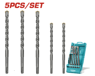 Набір бурів SDS Plus TOTAL TAC190501 6-12 мм