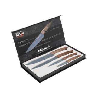 Набір ножів, 4 предмети, серія "Aquila", нержавіюча сталь Resto 95503