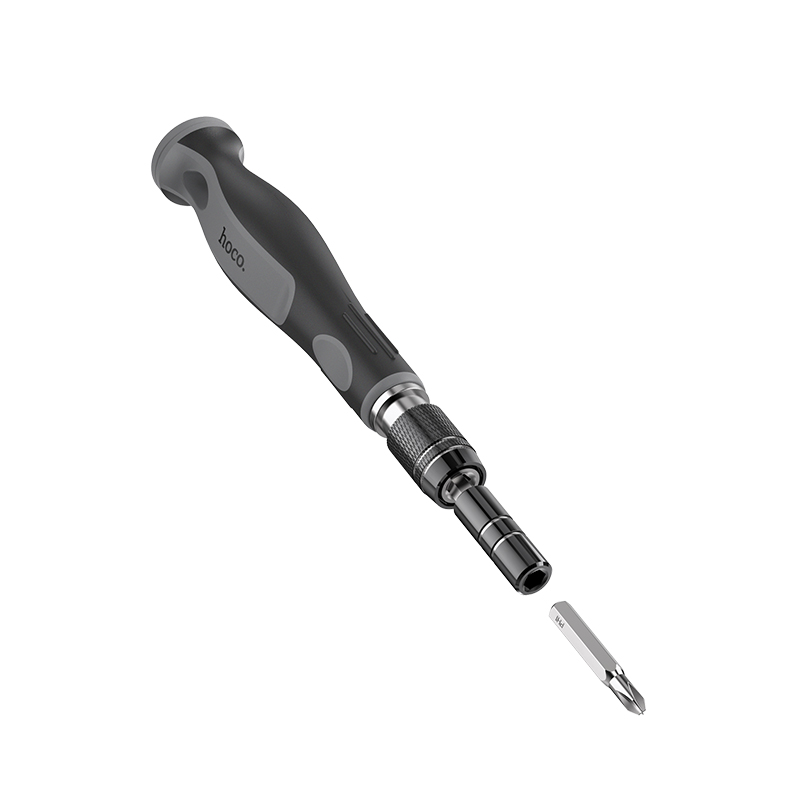 Набір викруток HOCO UT10 32-in-1 screwdriver set gray and black — фото 4