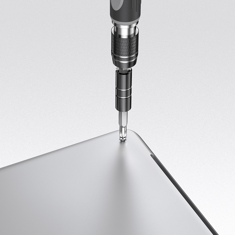 Набір викруток HOCO UT10 32-in-1 screwdriver set gray and black — фото 9
