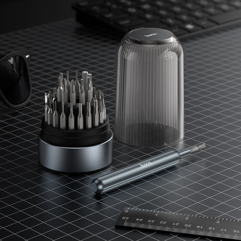Набір викруток HOCO UT11 31-in-1 screwdriver sett deep space gray — фото 10