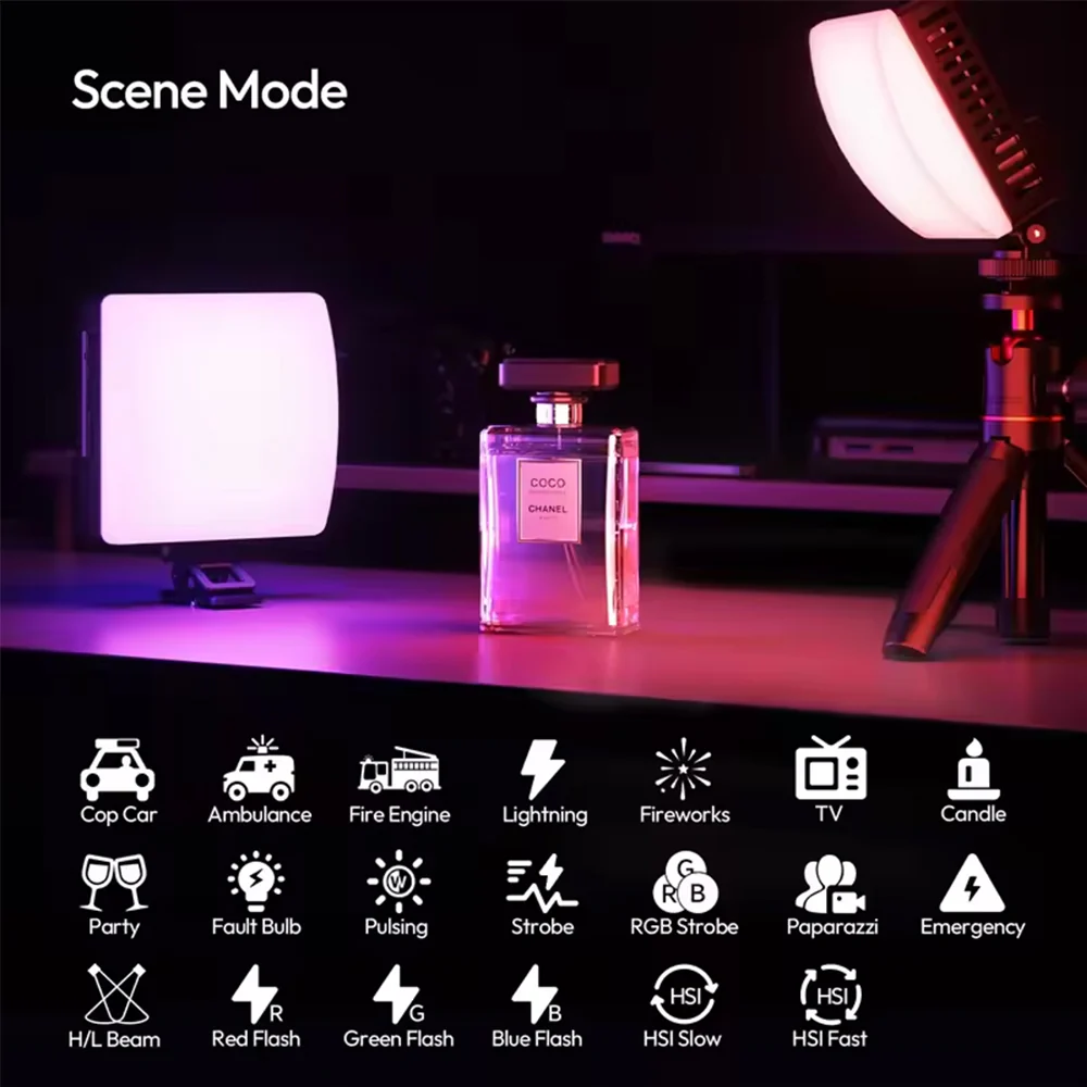 Накамерне світло Ulanzi C01RGB 10W Pocket light — фото 8