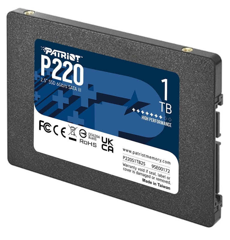 Накопичувач SSD Patriot P220 1 ТБ — фото 5
