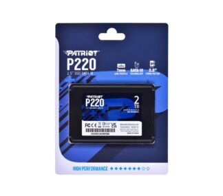 Накопичувач SSD Patriot P220 2 ТБ Sata III — фото 3