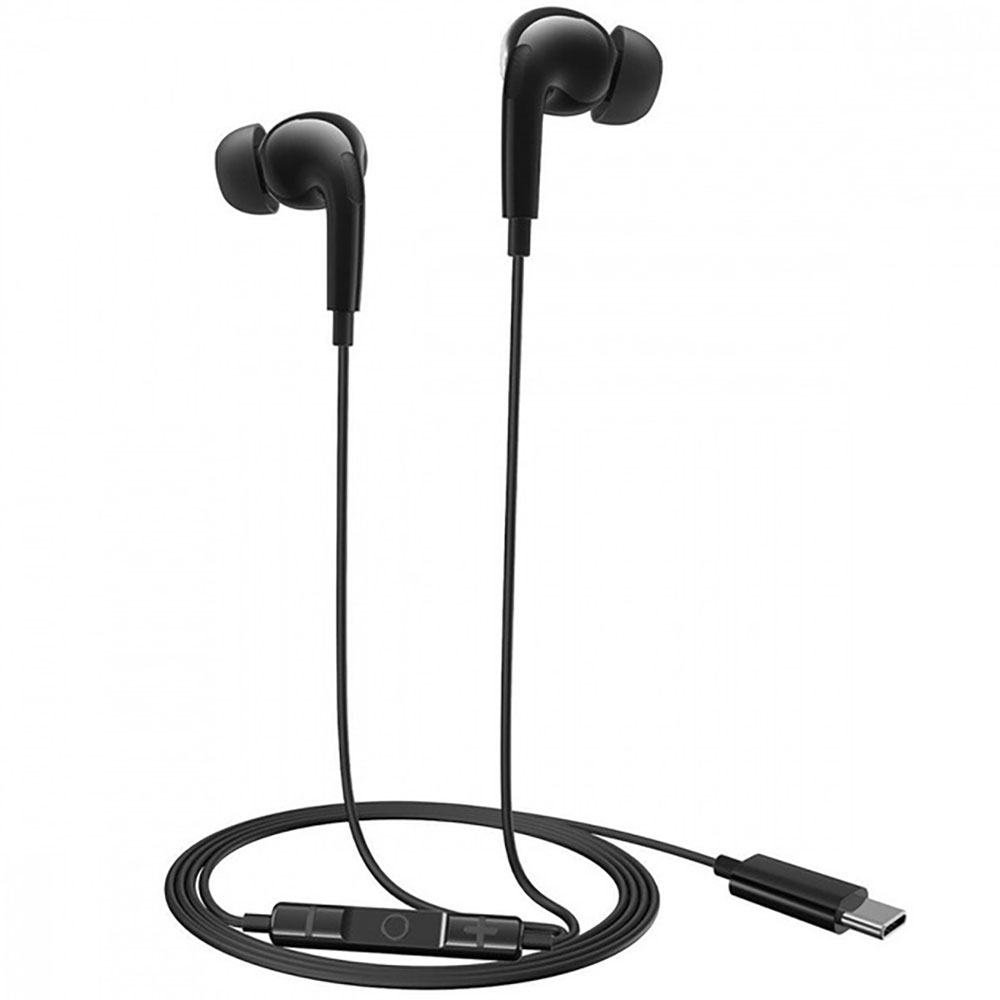Навушники дротові Baseus Encok CZ18 Wired Earphones Cluster (Type-C) Black — фото 5