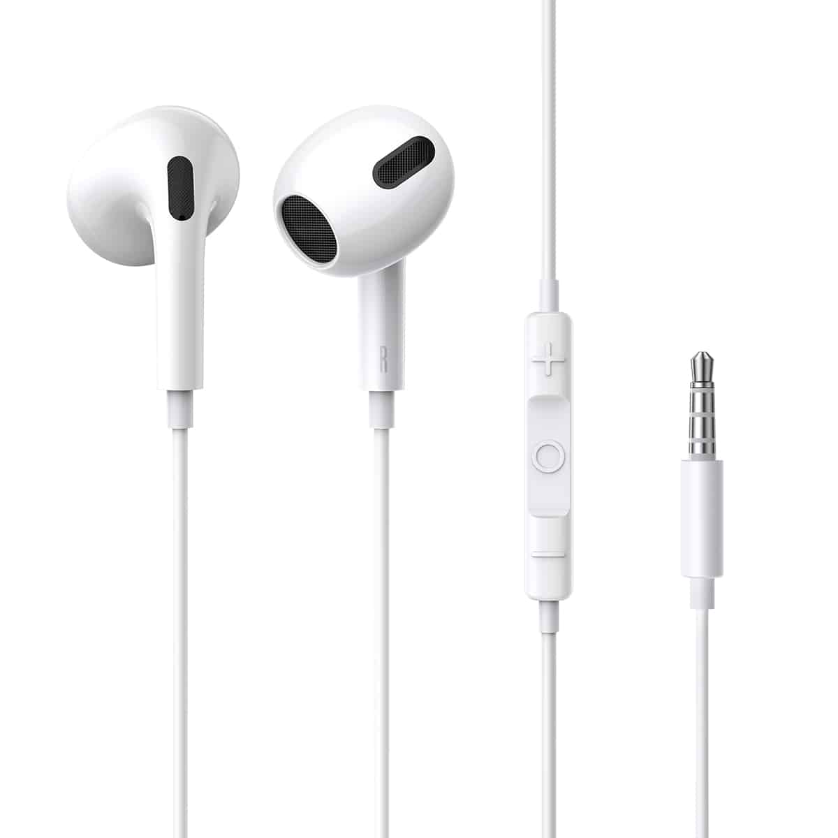 Навушники дротові Baseus Encok H17 (3.5mm) White