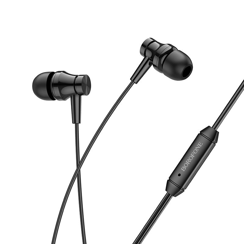 Навушники дротові BOROFONE BM67 (3.5mm) Black — фото 4