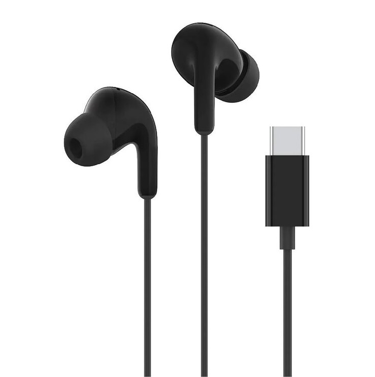 Навушники Xiaomi Type-C Earphones Black з мікрофоном — фото 3