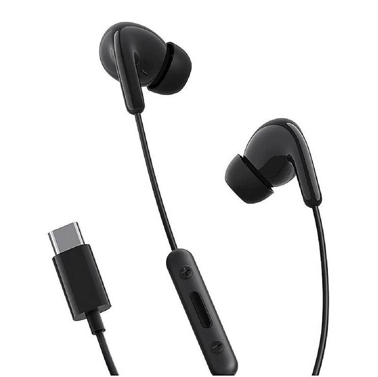 Навушники Xiaomi Type-C Earphones Black з мікрофоном — фото 5