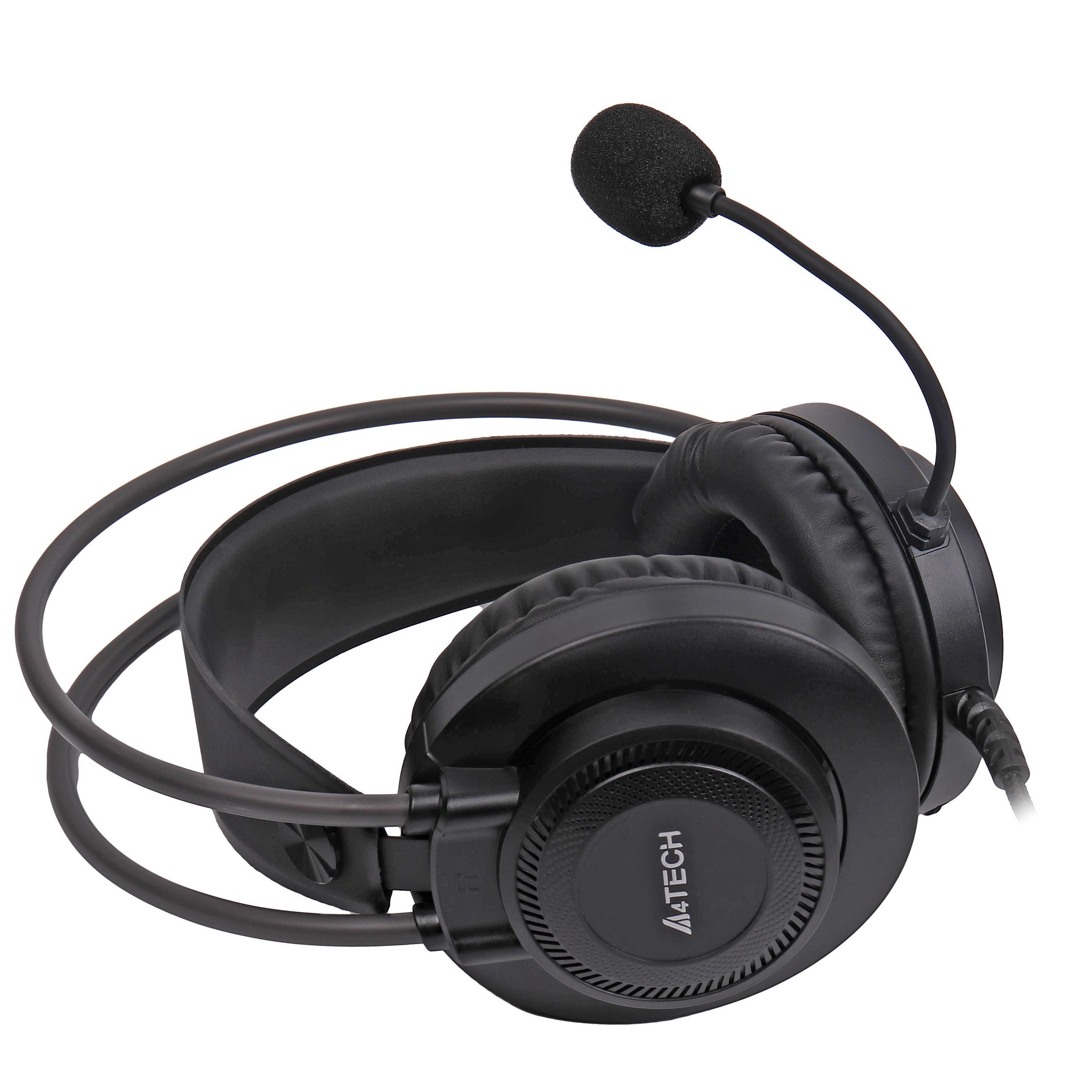 Навушники з мікрофоном, Fstyler AUX 3.5 мм Stereo Headphone, сірий — фото 2