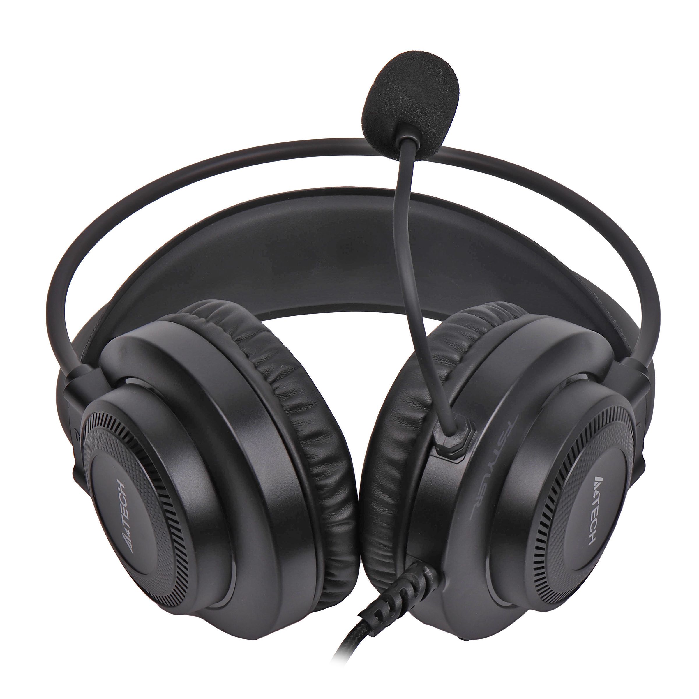 Навушники з мікрофоном, Fstyler AUX 3.5 мм Stereo Headphone, сірий — фото 3