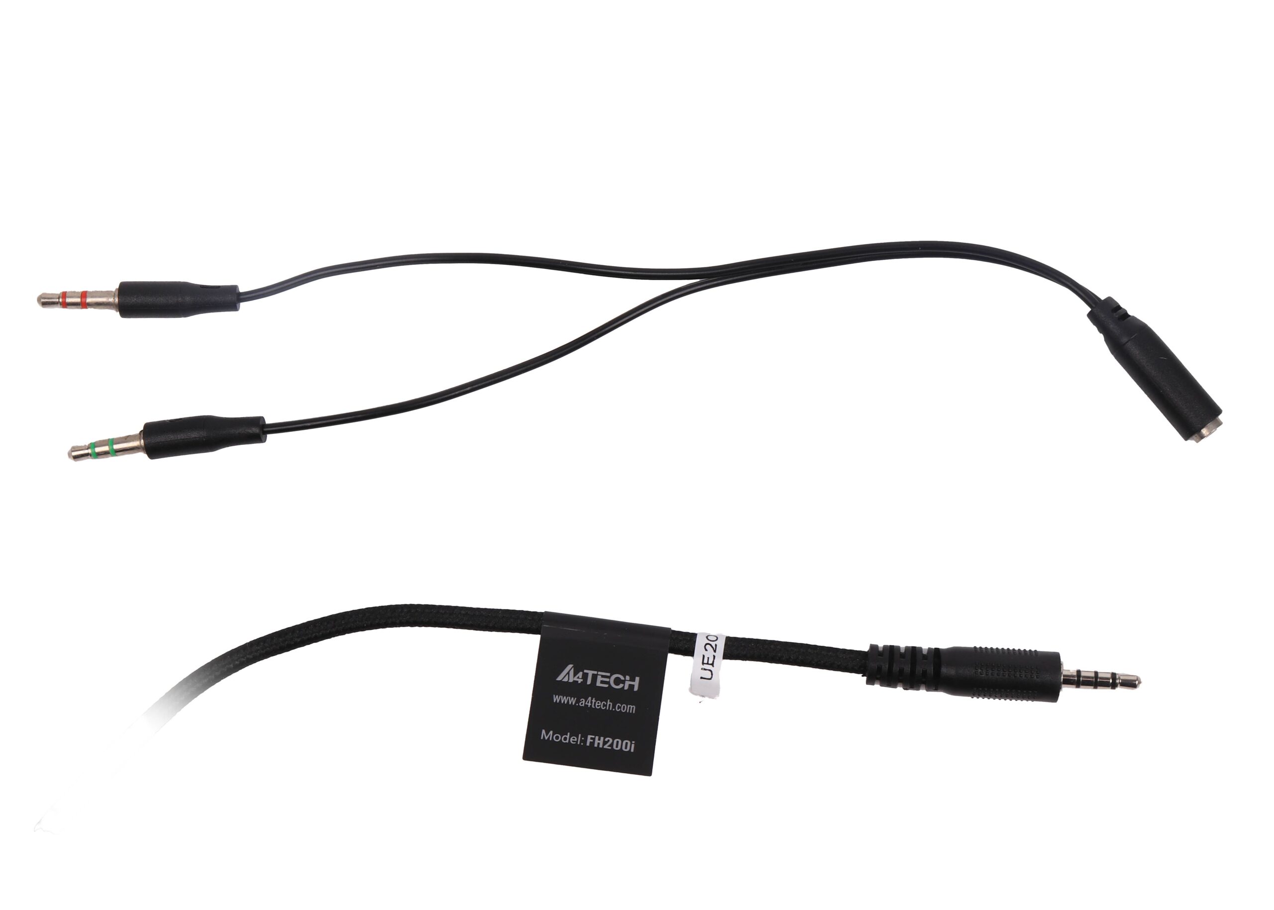 Навушники з мікрофоном, Fstyler AUX 3.5 мм Stereo Headphone, сірий — фото 4