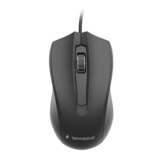 Оптична миша, USB інтерфейс, 1000 dpi, чорний Gembird MUS-3B-01