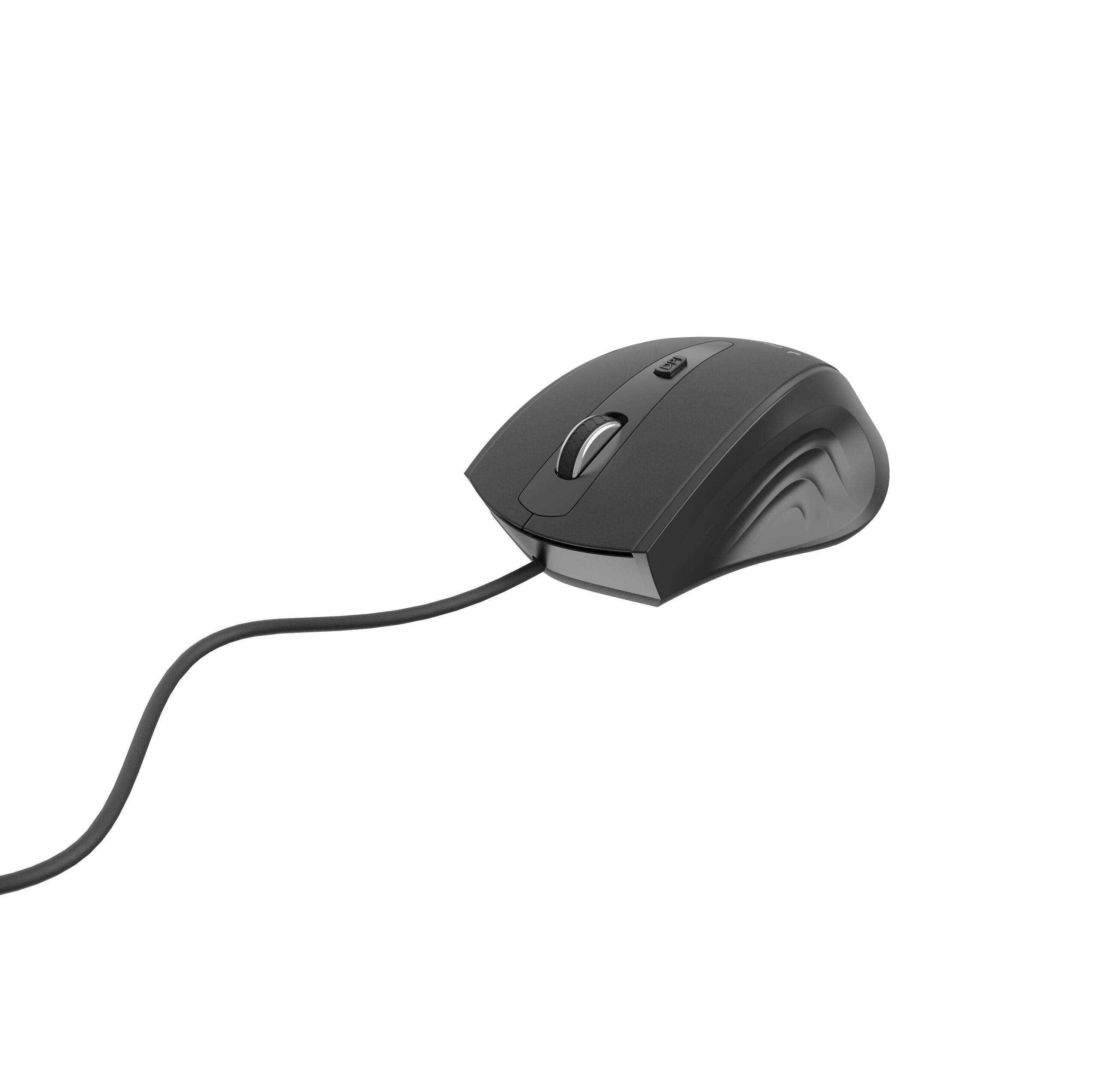Оптична миша, USB інтерфейс, 1200 dpi, чорний Gembird MUS-4B-02 — фото 2
