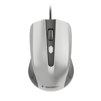 Оптична миша, USB інтерфейс, 1200 dpi, чорно-сірий Gembird