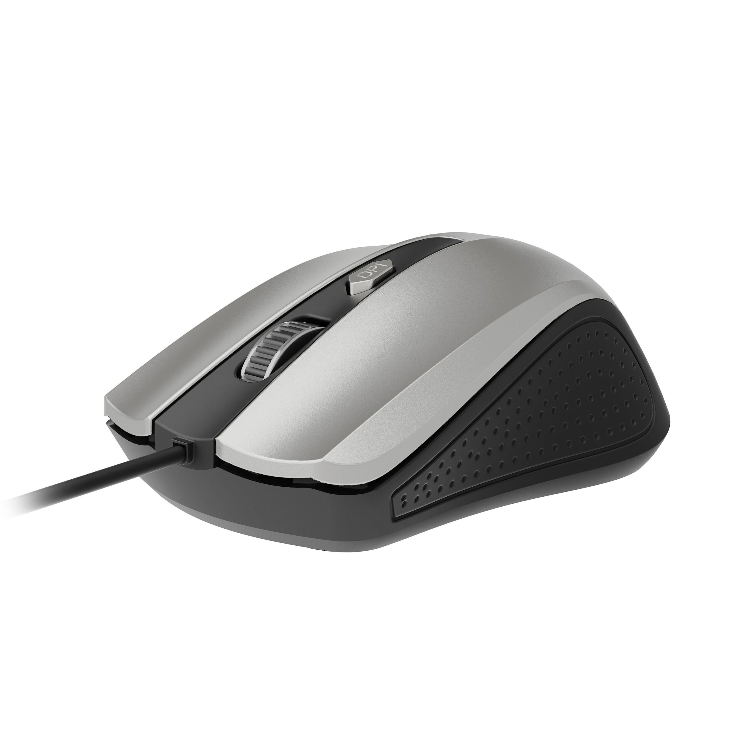 Оптична миша, USB інтерфейс, 1200 dpi, чорно-сірий Gembird — фото 2