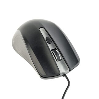 Оптична миша, USB інтерфейс, 1200 dpi, сіро-чорний Gembird