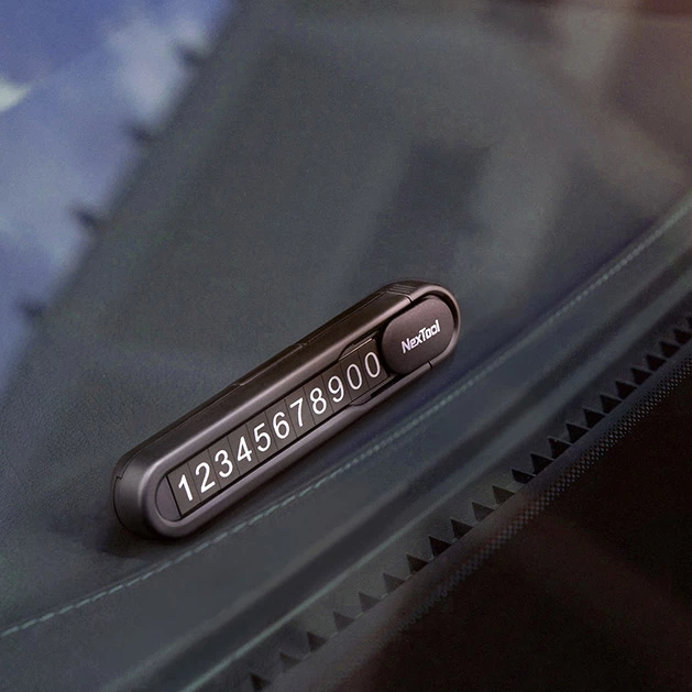 Паркувальна картка Xiaomi Nextool Multifunctional Parking Sign Black — фото 6
