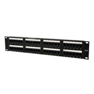 Патч панель, Cat 6, 48 портів, UTP Cablexpert NPP-C648CM-001