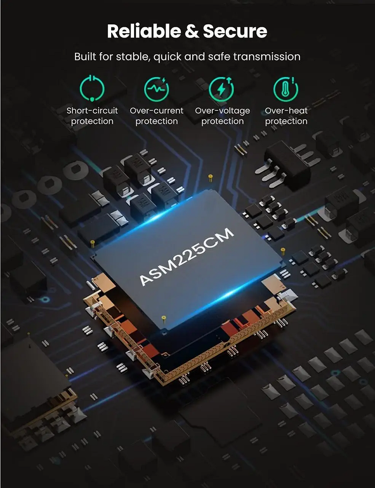 Перехідник для жорсткого диска UGREEN CM321 USB 3.0 to Sata III — фото 6