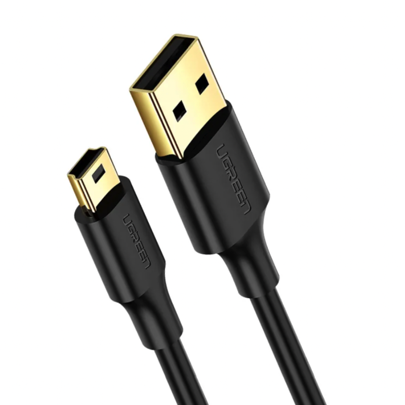 Перехідник UGREEN US132 USB 2.0 A Male to Mini 5 Pin Male Cable — фото 3