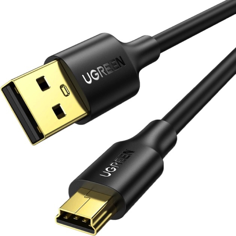 Перехідник UGREEN US132 USB 2.0 A Male to Mini 5 Pin Male Cable