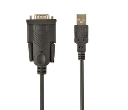 Перехідник USB А-тато/DB9M (serial port), 1.5 м Cablexpert UAS-DB9M-02