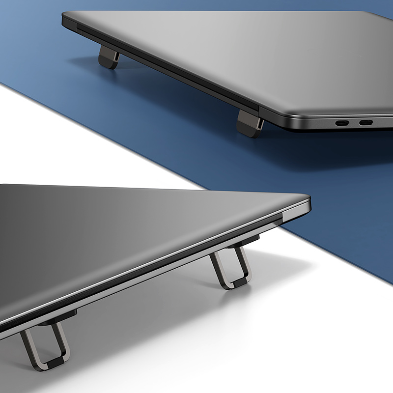 Підставка для ноутбука Baseus Slim Laptop Kickstand (2pcs)Grey — фото 10