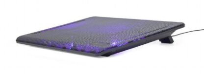 Підставка під ноутбук до 15", 2x 125 мм fan, чорний Gembird