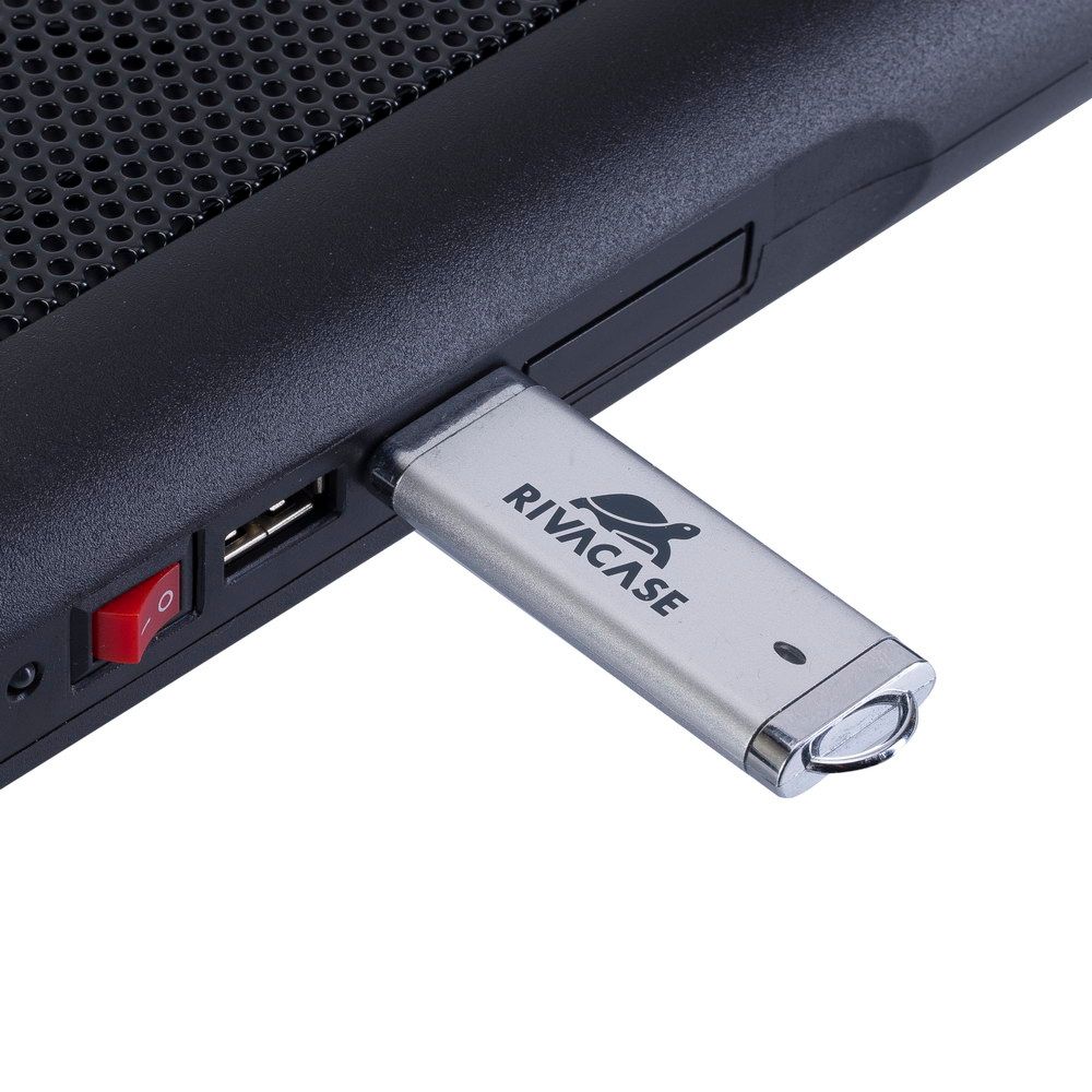 Підставка під ноутбук до 17.3", чорний Rivacase 5557 black — фото 6