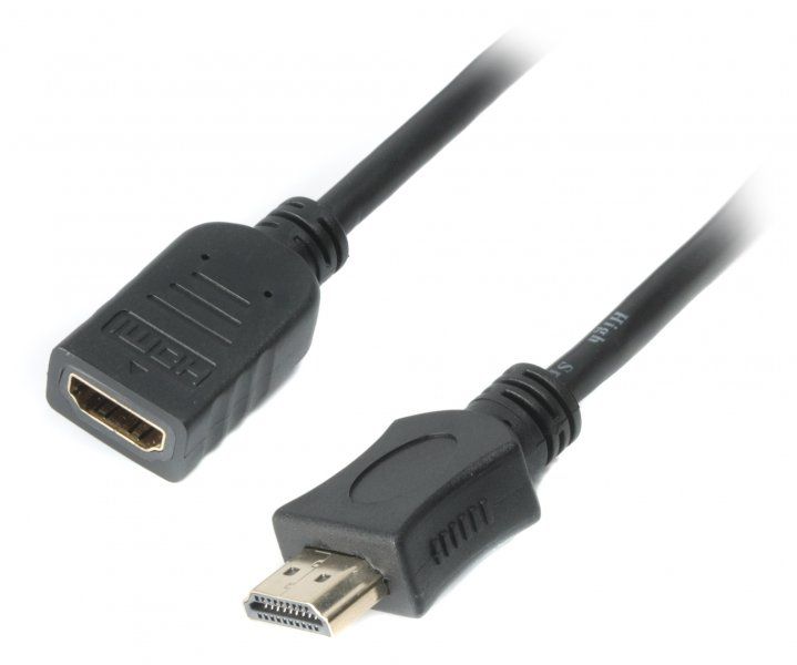 Подовжувач Hdmi V.2.0, 4 К 60 Гц, позолочені конектори, 0.5 м — фото 2