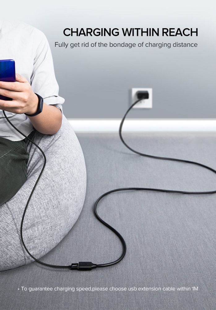 Подовжувач UGREEN US129 USB 3.0 для ноутбука та ПК — фото 5