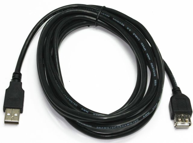 Подовжувач USB 2.0, A-тато/А-мама, 1.8 м, преміум Cablexpert — фото 2