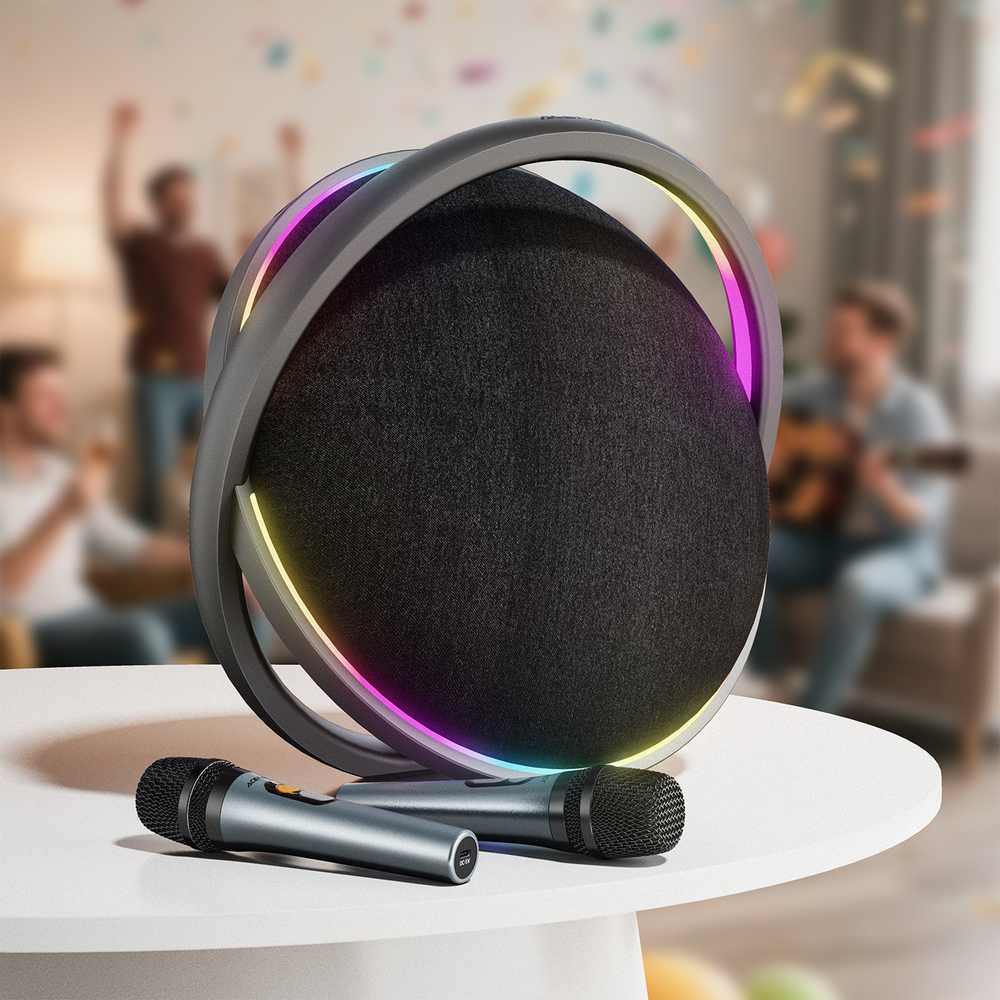 Портативна колонка ACEFAST K5 Max, 220W, IPX4, Black — фото 8