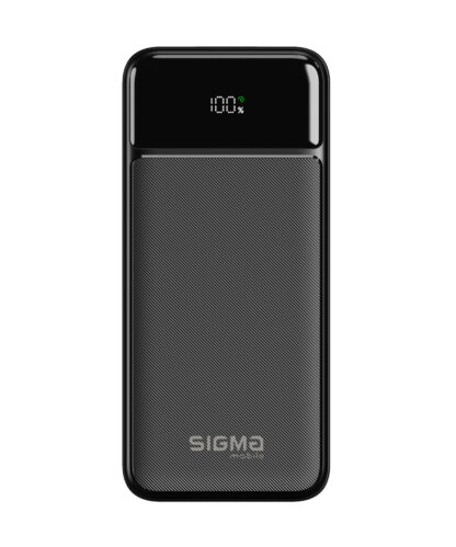 Портативний акумулятор Sigma X-power SI20A4QL, 20000 мА·год, чорний