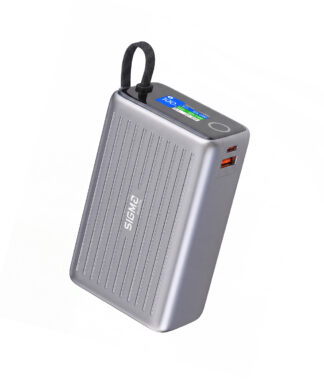 Портативний акумулятор Sigma X-power SI25A5QLX, 25000 мА·год, сірий