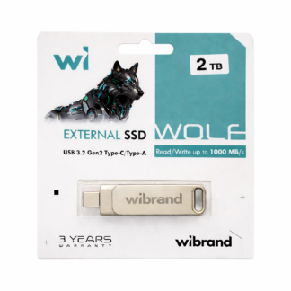 Портативний SSD Wibrand Wolf 2TB USB 3.2 Gen.2 — фото 3