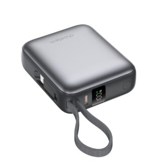 Портативний зарядний пристрій, 10000 mAh, PD 35 Вт, сірий Choetech