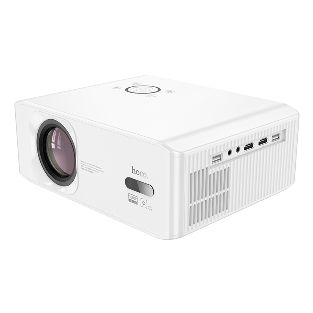 Проектор HOCO DT3 Smart electric focus projector(1080P Android version)(EU) White — фото 3