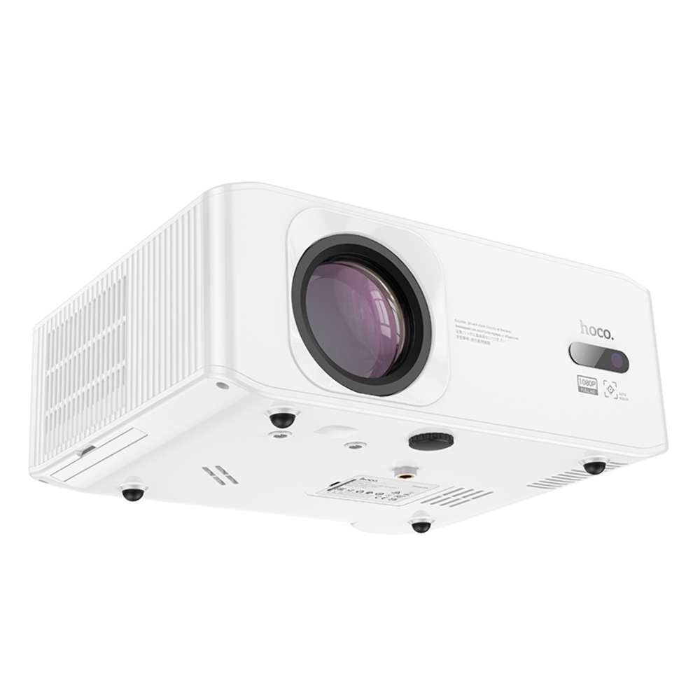 Проектор HOCO DT3 Smart electric focus projector(1080P Android version)(EU) White — фото 4