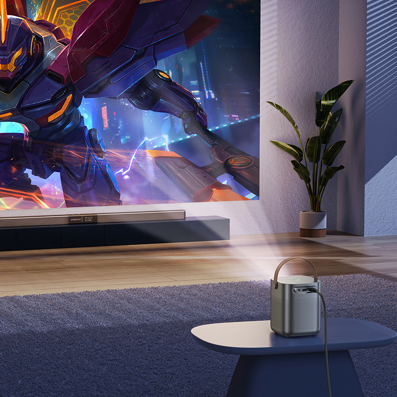 Проектор HOCO DT4 Wi-Fi 2.4/5 ГГц Smart full autofocus projector (720P Android version) EU — фото 10