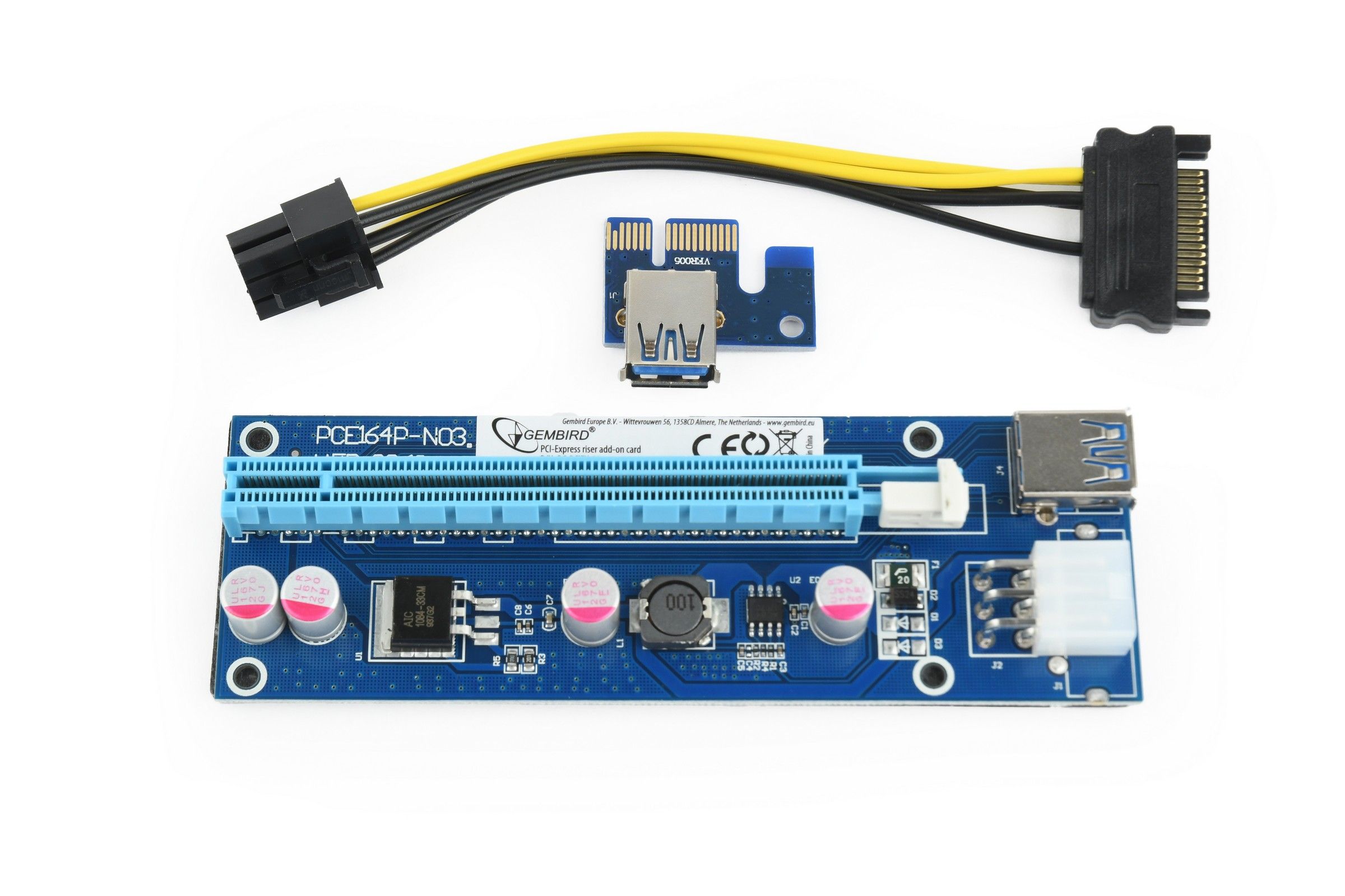 Райзер-карта розширення PCI-Express інтерфейсу Gembird RC-Pciex-03 — фото 2