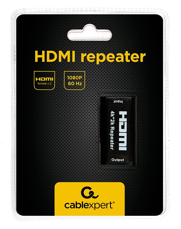 Ретранслятор (повторювач) Hdmi (19+19 пін), F/F Cablexpert DRP-Hdmi-02 — фото 3