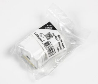 Розетка однопортова з екраном RJ-45, 5 Е cat, зовнішня Cablexpert