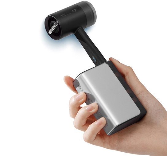 Ручний вентилятор Xiaomi CUKTECH CP Ultra Powerful Outdoor Handheld Small Fan — фото 3