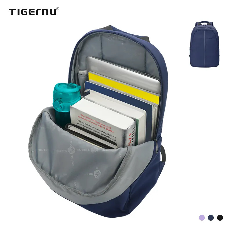 Рюкзак Tigernu T-B9017 Blue для ноутбука 15.6" — фото 3